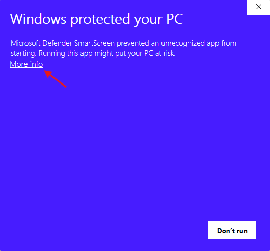 Image of website